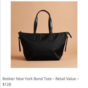 NWT Botkier Black Tote/Sac
